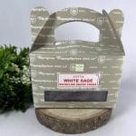 Cônes d'encens à refoulement Sauge Blanche -- 75 g