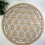 Fleur de vie en bois