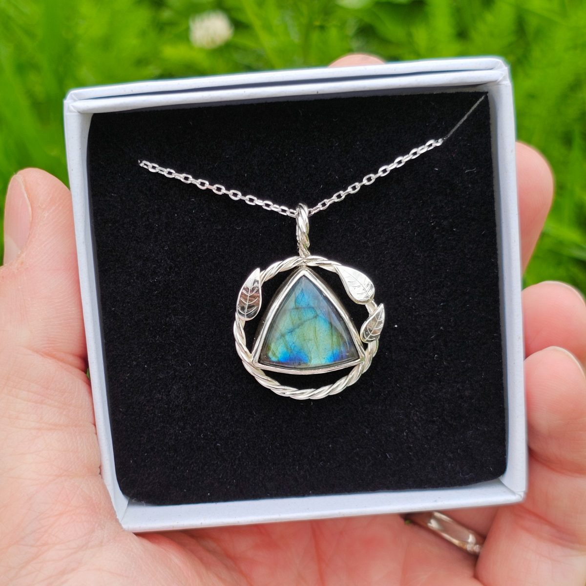 Collier Labradorite - "Eveil de la nature"