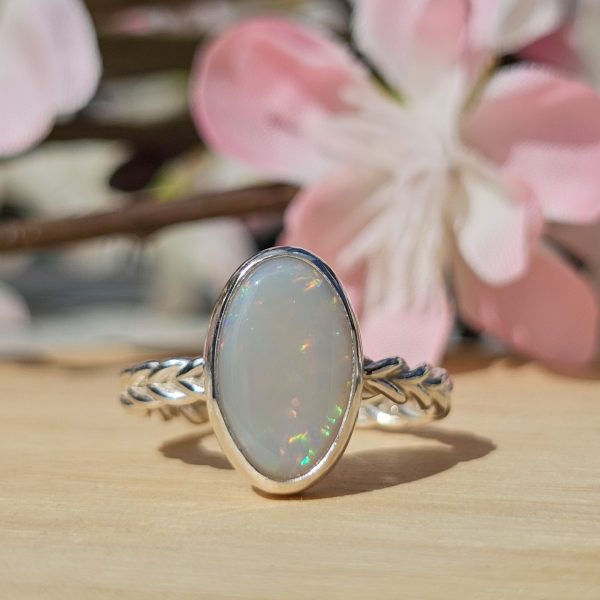 Bague Opale d'Australie
