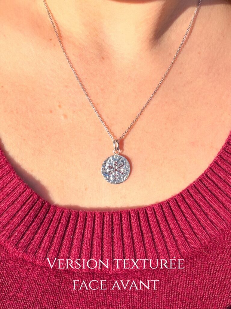 Collier "Empreinte de Flocon"