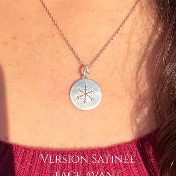 Collier "Empreinte de Flocon"