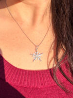 Collier "Flocon brillant"